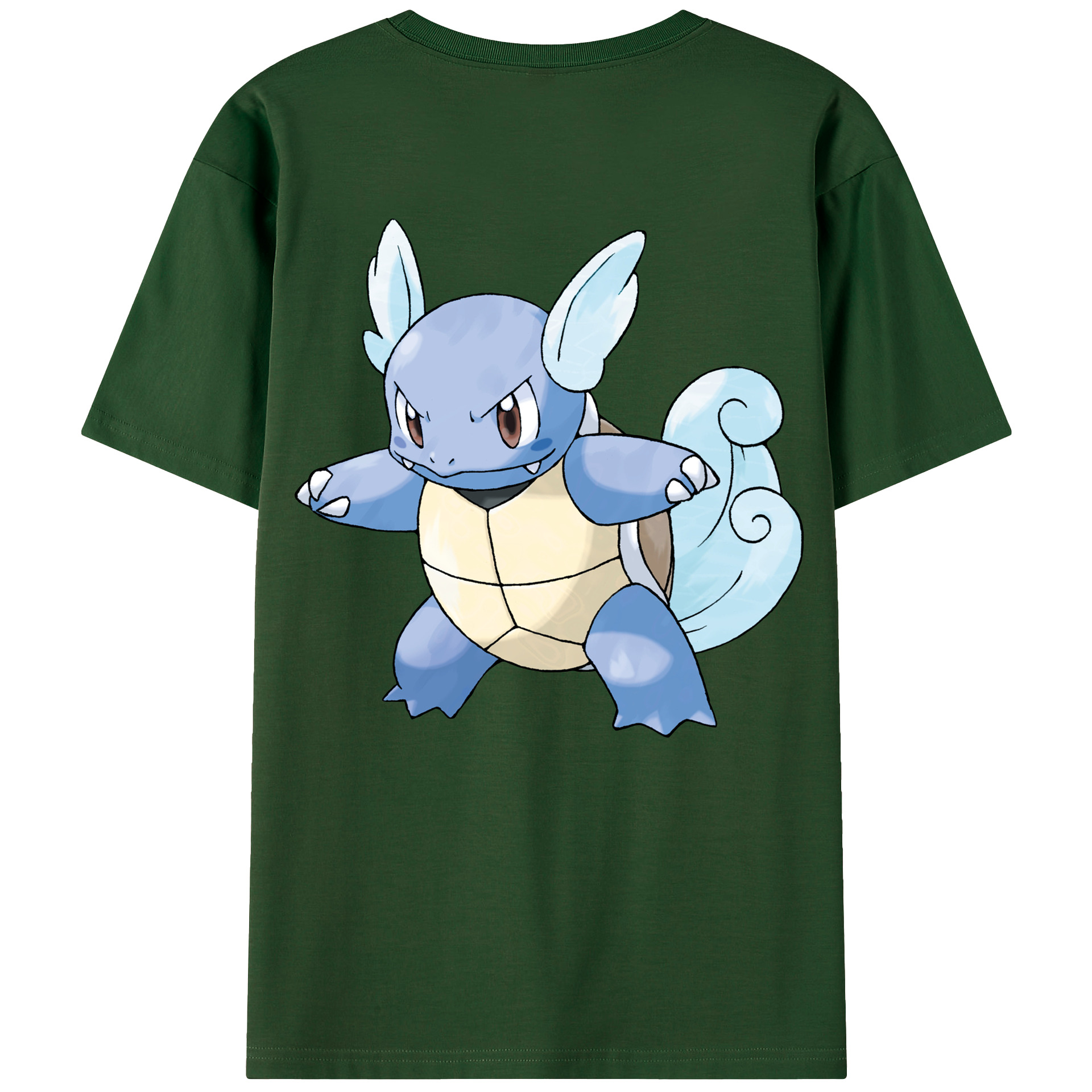 （画像用） ポケットモンスター Pokémon 綿100％半袖Tシャツ（背面プリント）